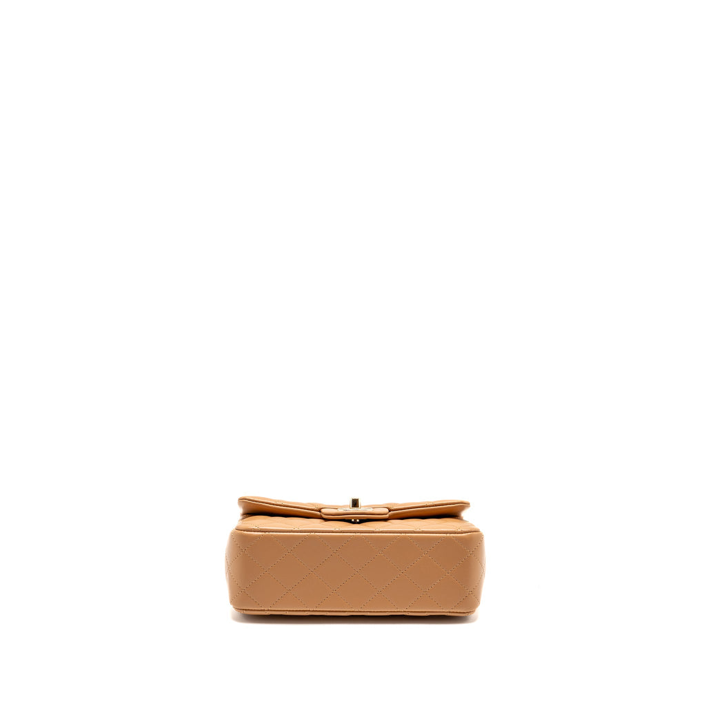 chanel-top-handle-mini-rectangular-flap-bag-lambskin-caramel-lghwmicrochip