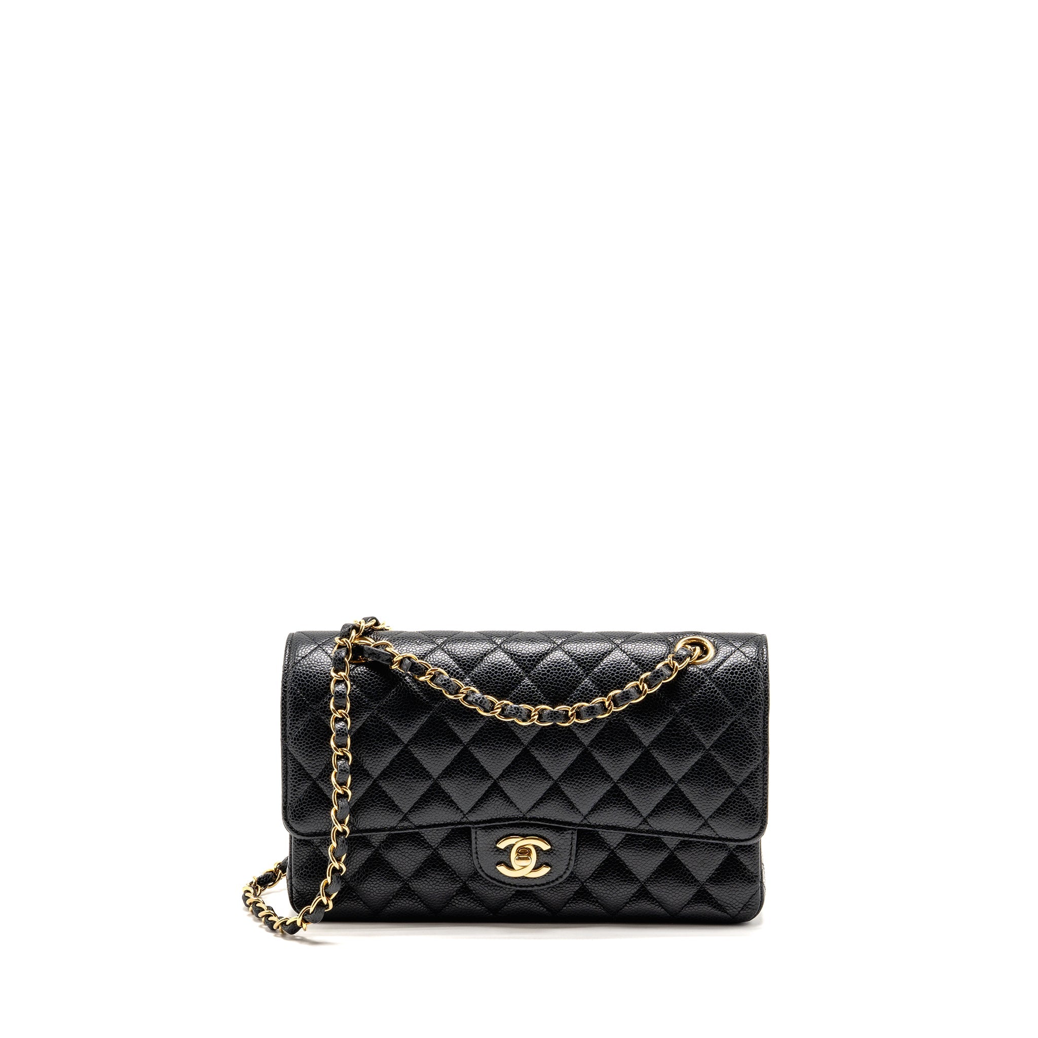 chanel-medium-classic-double-flap-bag-caviar-black-shw-copy-4