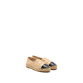 chanel-size-35-espadrilles-lambskin-beige-black