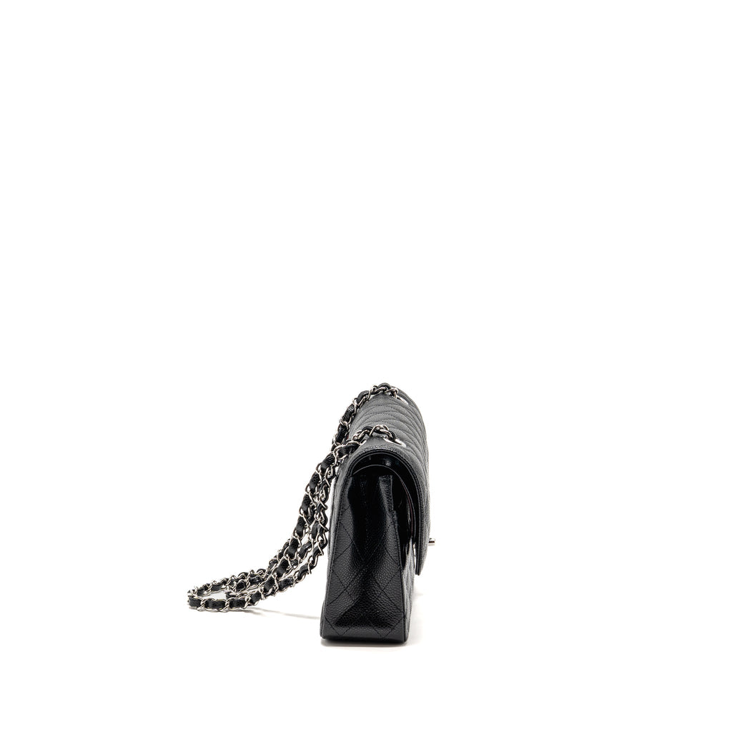 chanel-medium-classic-double-flap-bag-caviar-black-shw-microchip-4