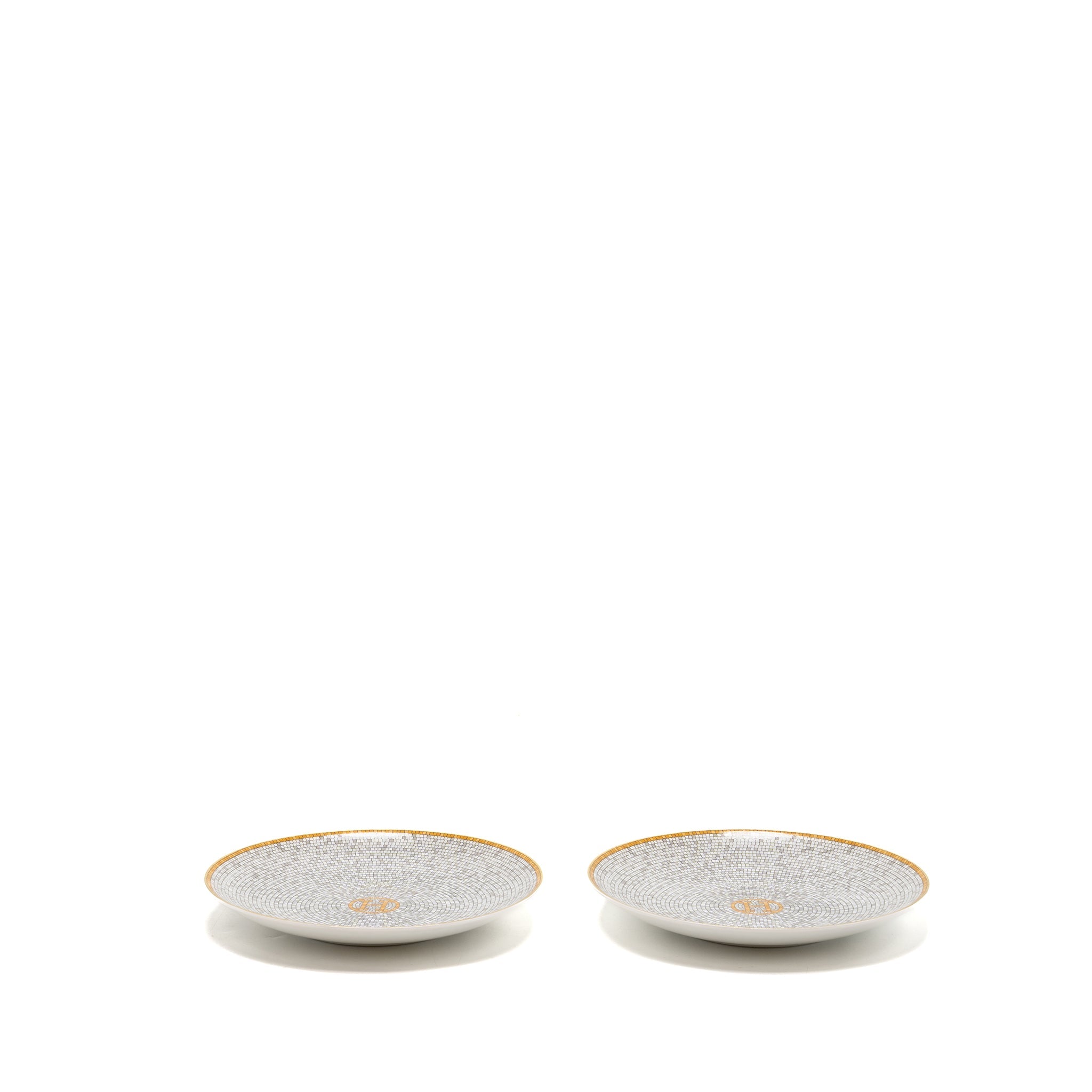 hermes-mosaique-au-24-gold-bread-and-butter-plates-2-in-a-set