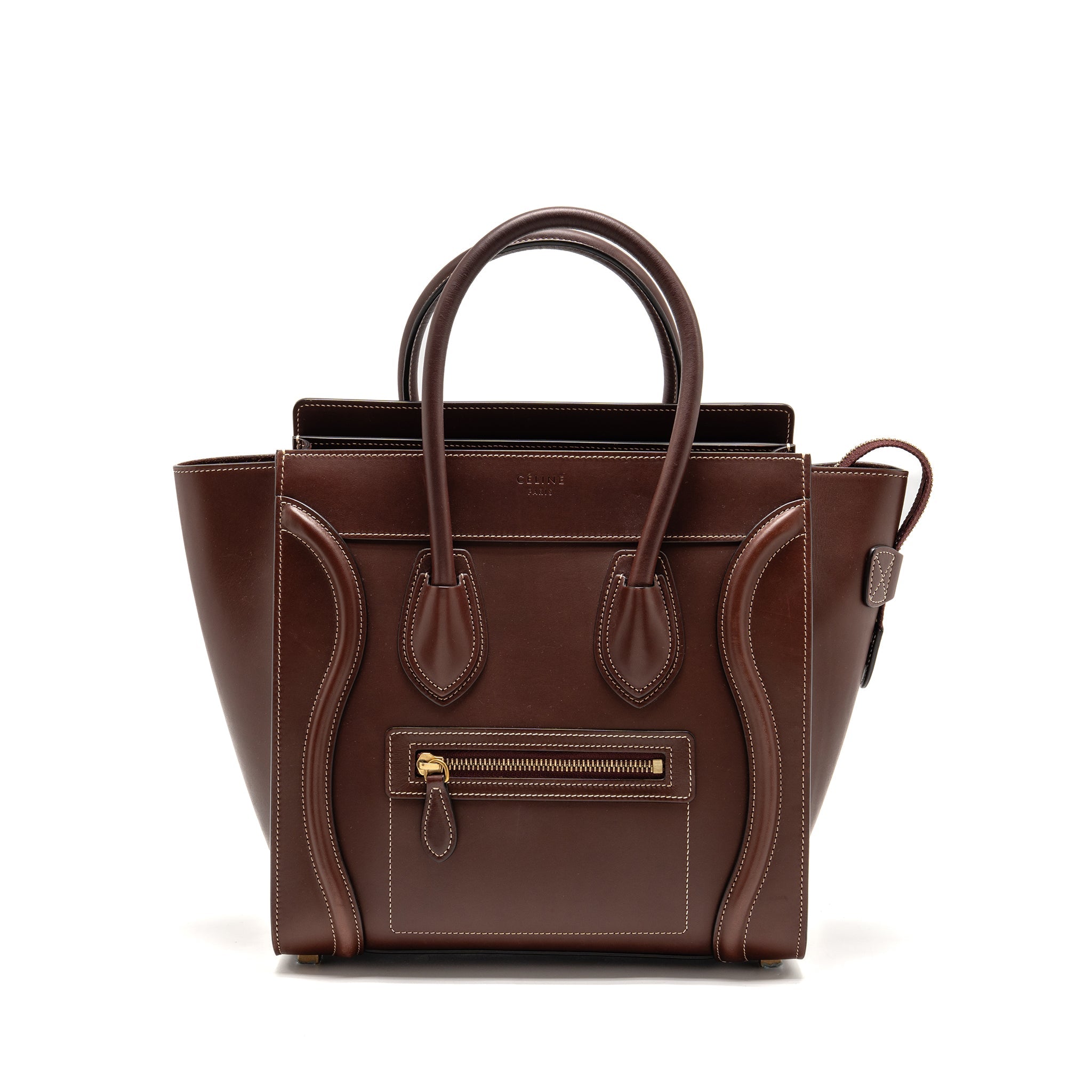 celine-micro-luggage-bag-calfskin-burgundy-ghw