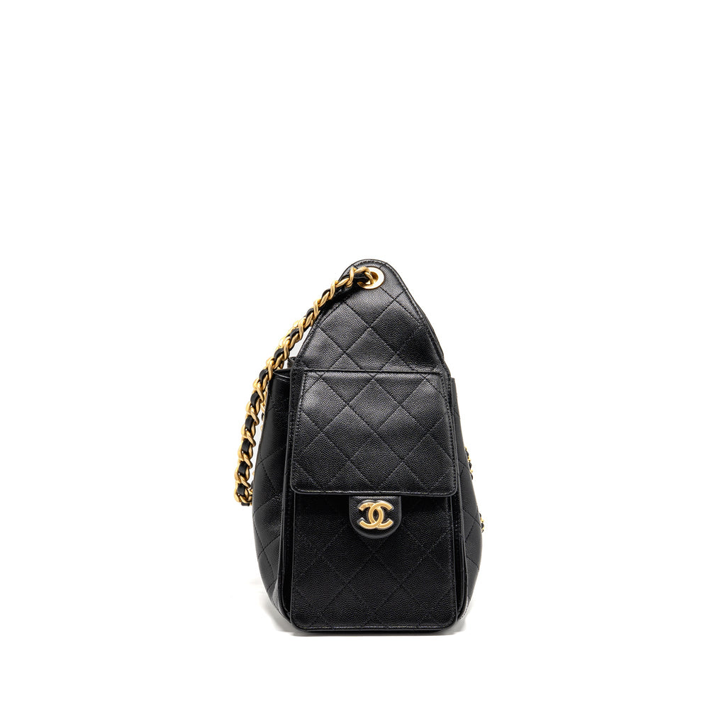 chanel-25-small-handbag-grained-calfskin-black-ghw-microchip-copy