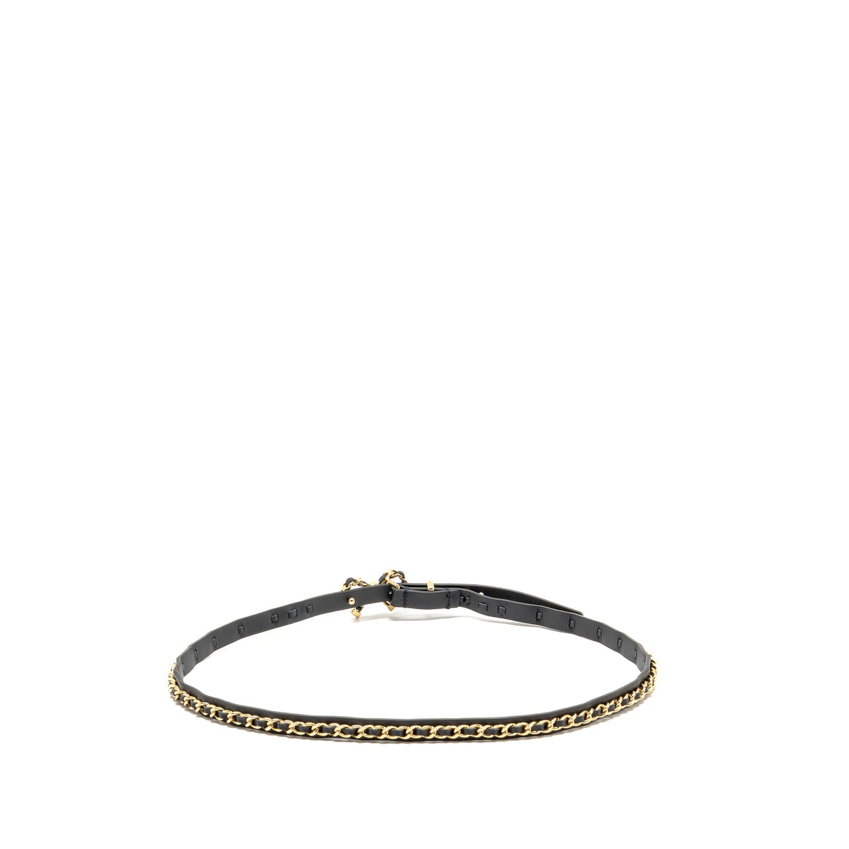 chanel-size-75-chain-belt-with-bow-leather-black-ghw