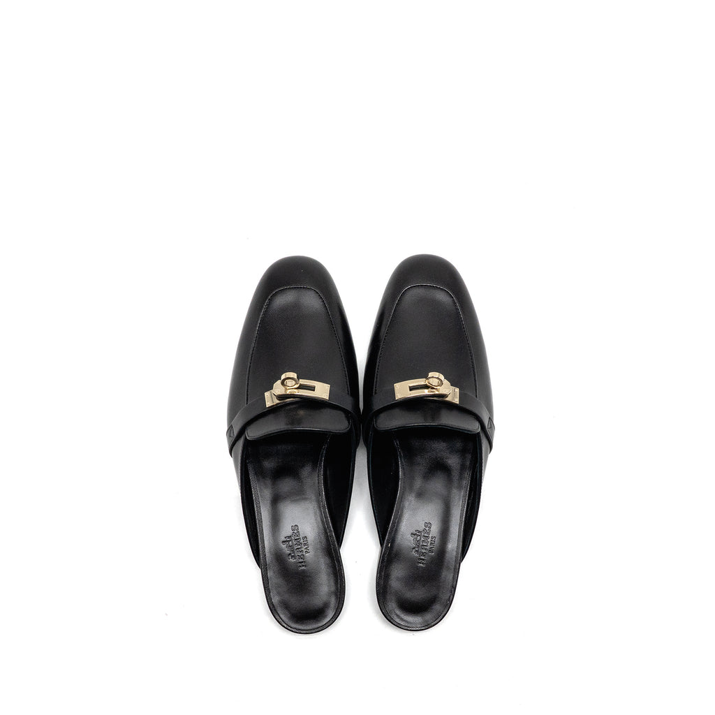 hermes-size-38-oz-mule-black-lghw