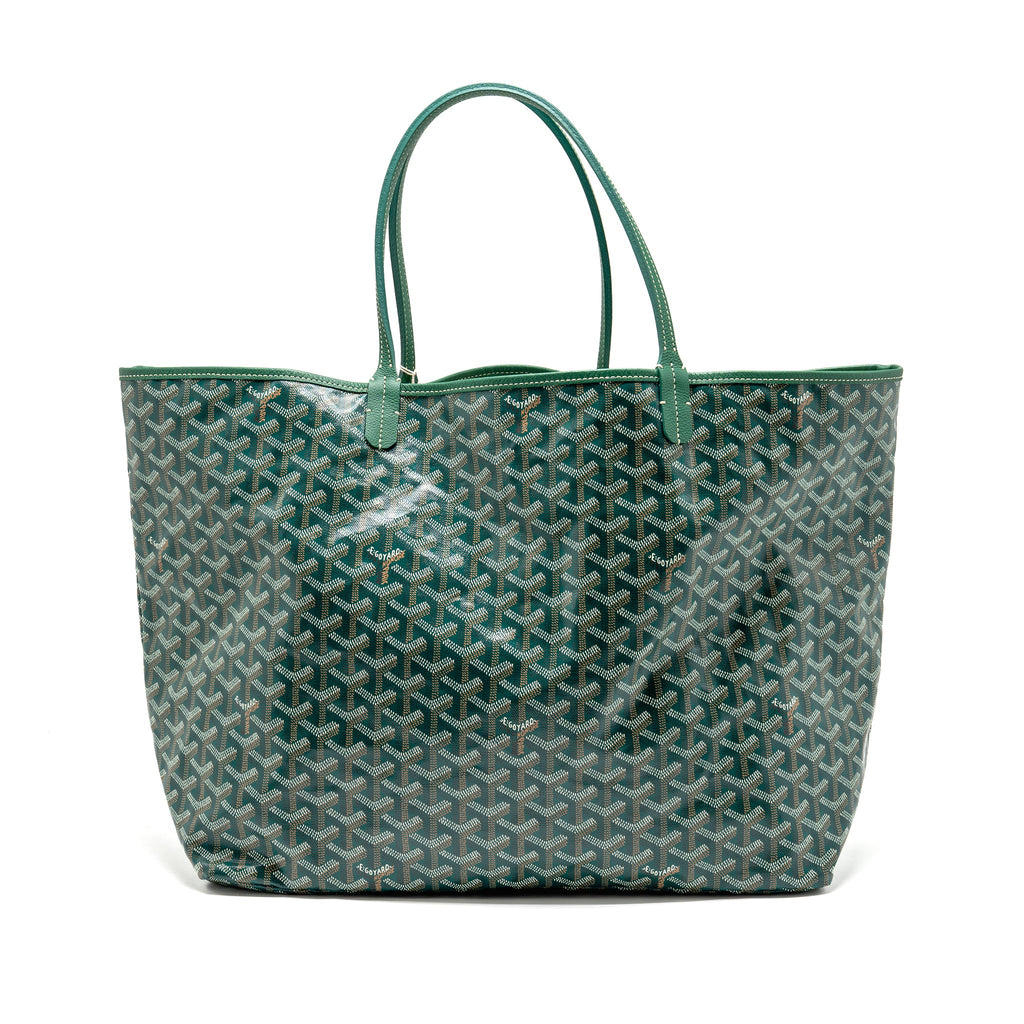 goyard-saint-louis-gm-tote-goyardine-canvas-calfskin-green-shw