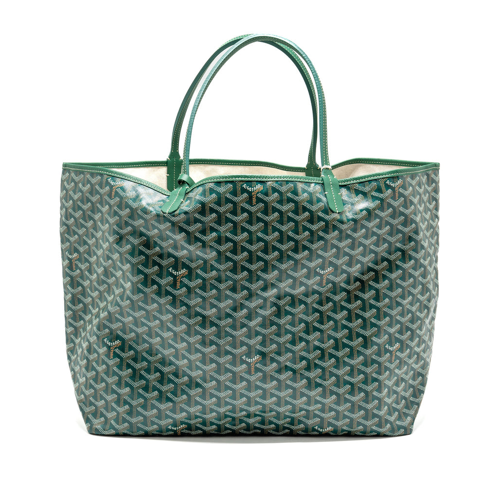 goyard-saint-louis-gm-tote-goyardine-canvas-calfskin-green-shw