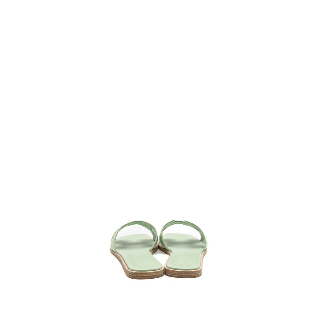 hermes-size-37-oran-sandals-calfskin-vert-jade
