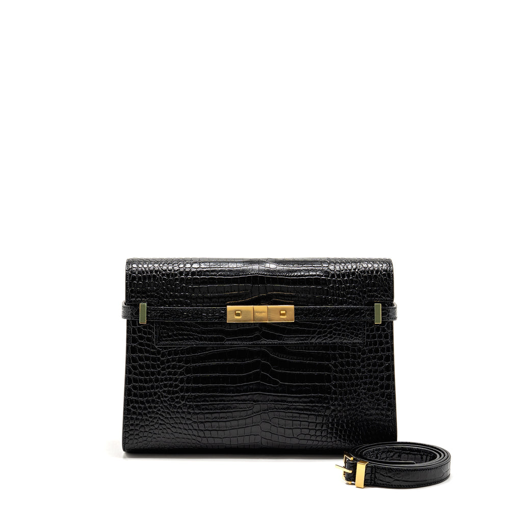 saint-laurent-ysl-medium-manhattan-shoulder-bag-croc-embossed-calfskin-black-ghw-1