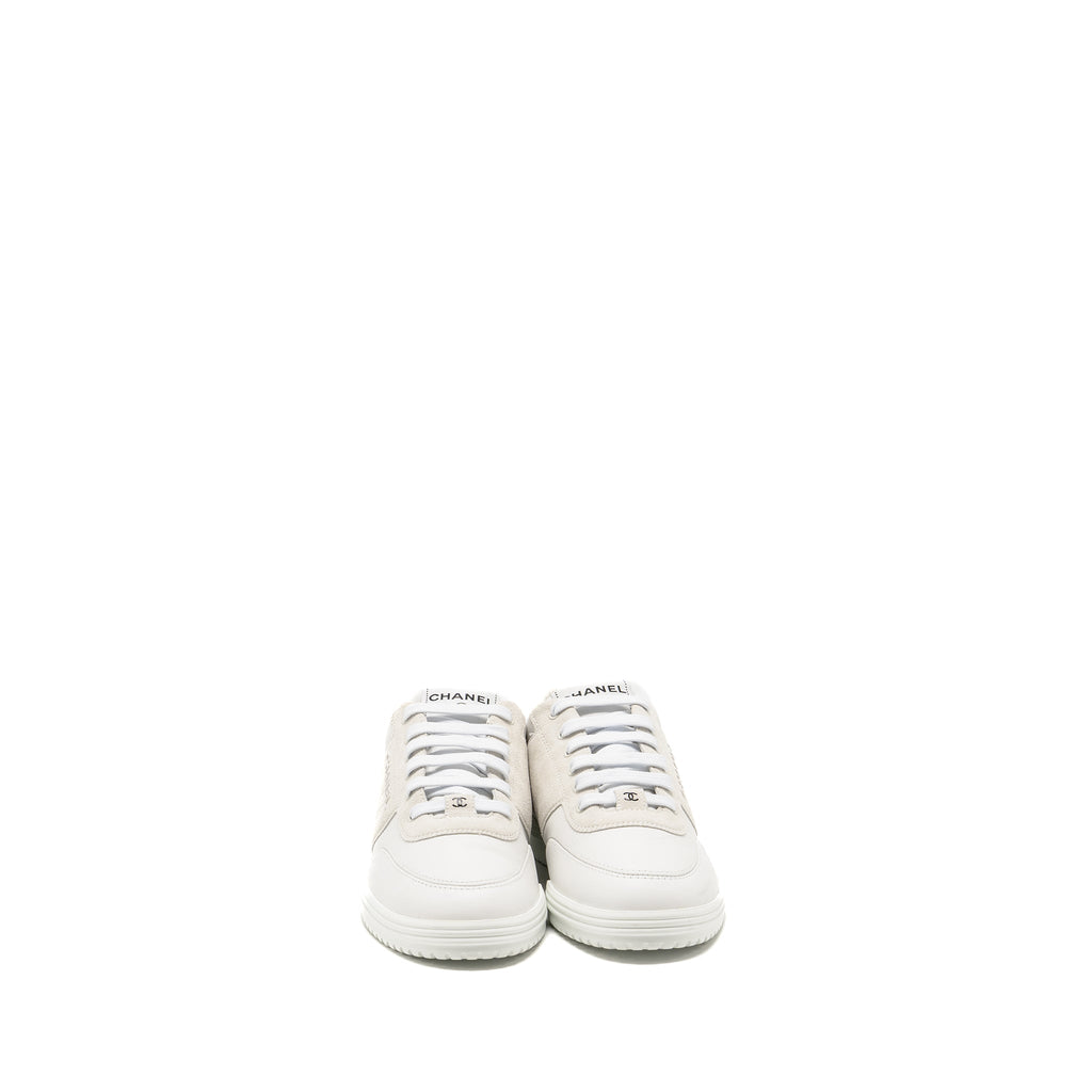 chanel-size-38-letter-logo-sneakers-calfskin-suede-white-copy