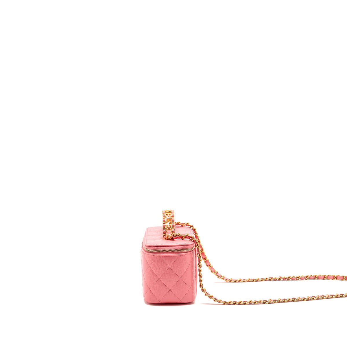 chanel-letter-top-handle-long-vanity-caviar-pink-ghw
