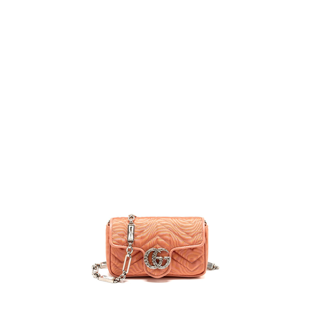 gucci-mini-gg-marmont-crystal-chain-fabric-crystal-pink-shw-copy