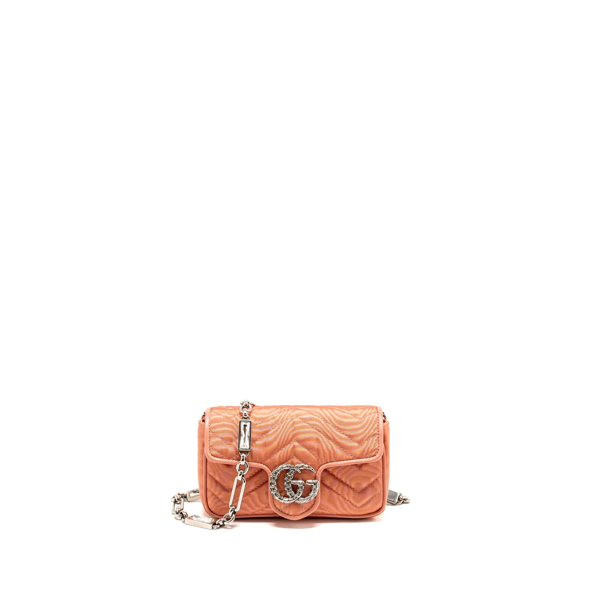 gucci-mini-gg-marmont-crystal-chain-fabric-crystal-pink-shw-copy