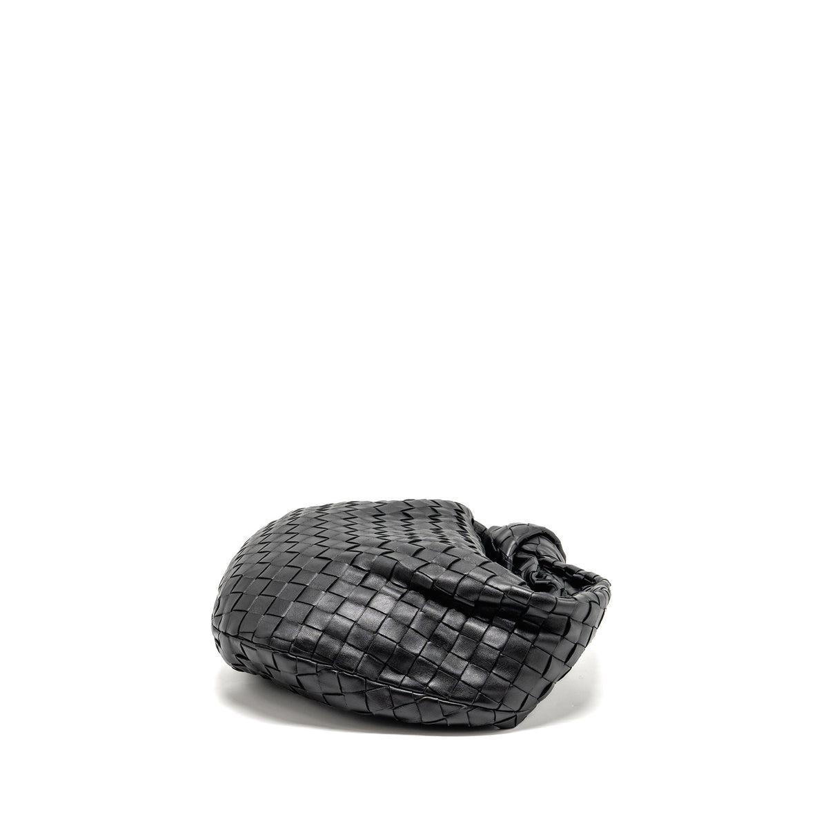 bottega-veneta-small-jodie-lambskin-black-shw-1