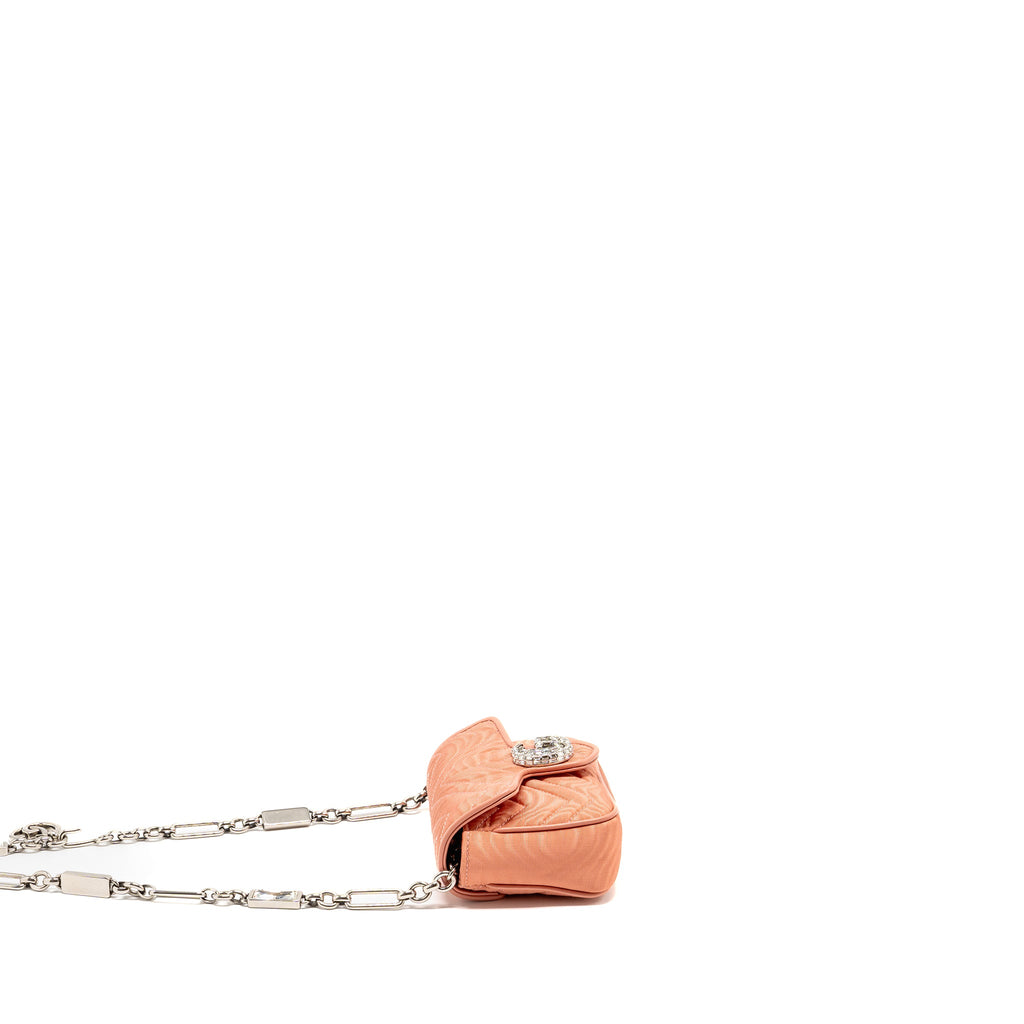 gucci-mini-gg-marmont-crystal-chain-fabric-crystal-pink-shw-copy