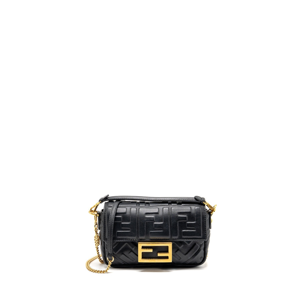 fendi-mini-baguette-bag-ff-motif-lambskin-black-ghw