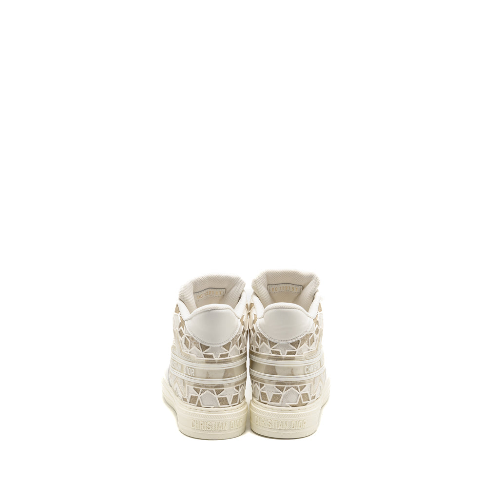 dior-size-37-walk-n-dior-hightop-star-sneaker-leather-gold-white