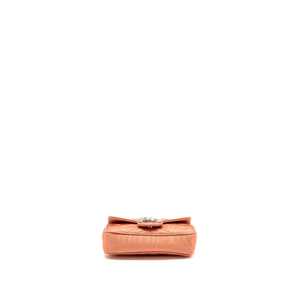 gucci-mini-gg-marmont-crystal-chain-fabric-crystal-pink-shw-copy