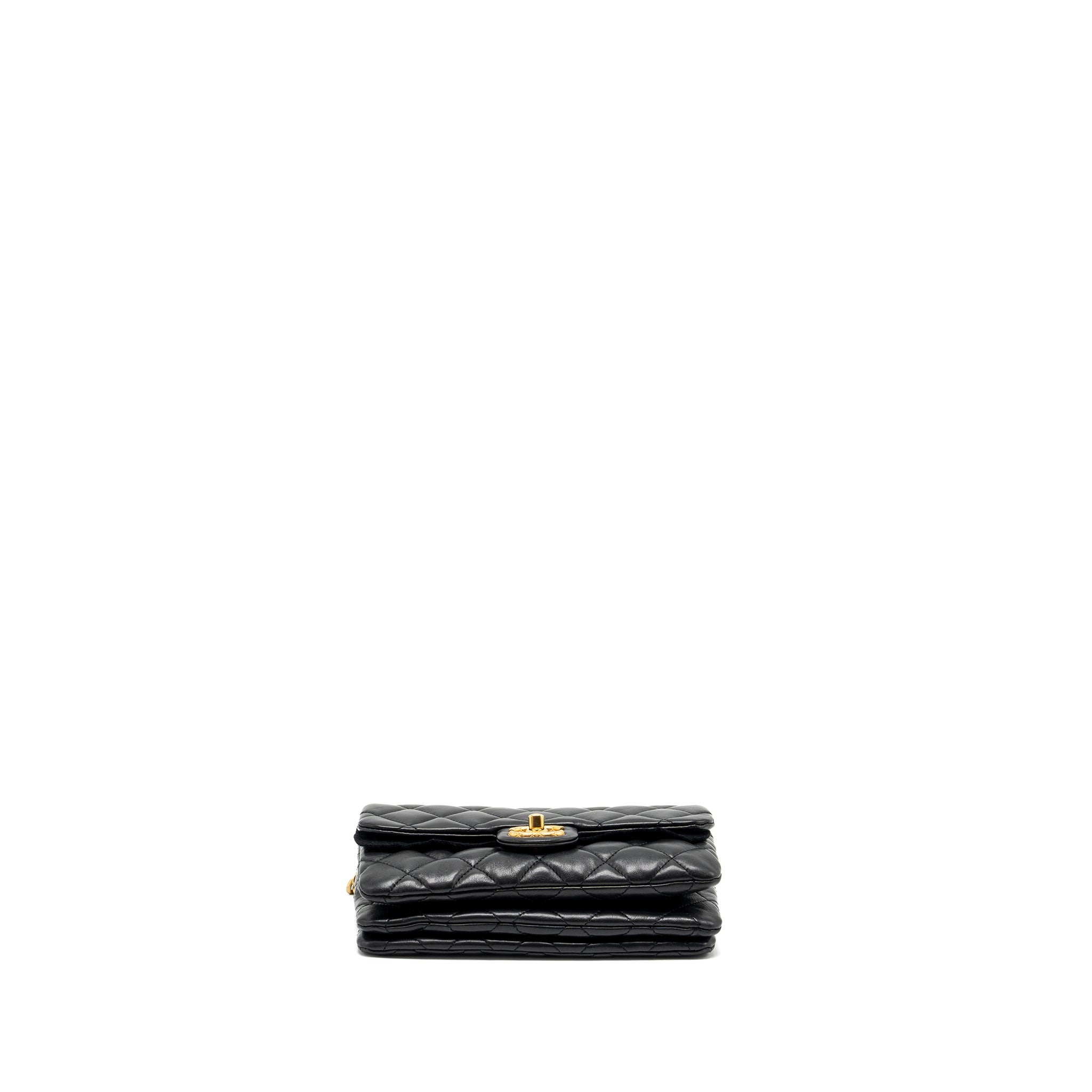 chanel-22k-gold-pillar-adjustable-chain-flap-bag-lambskin-black-brushed-ghw-microchip-copy