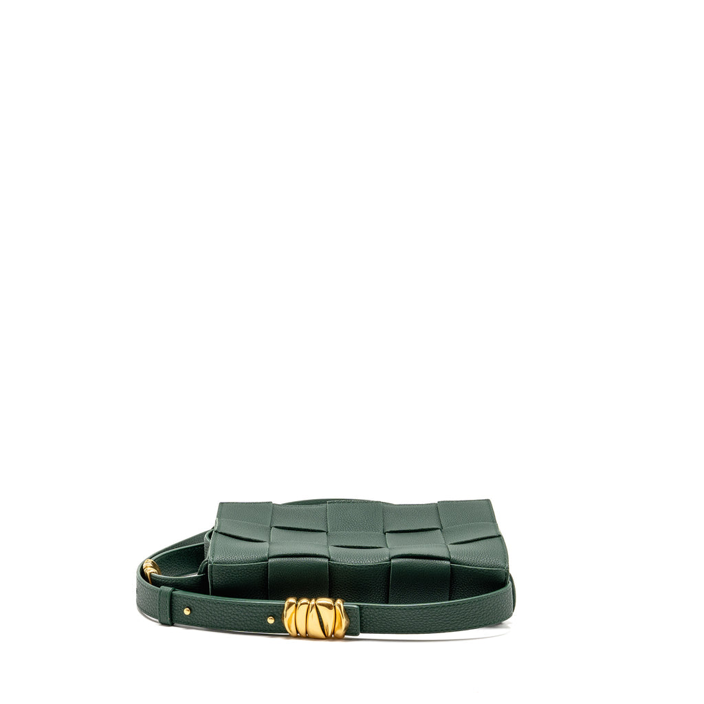 bottega-veneta-small-cassette-bag-charm-strap-limited-edition-calfskin-green-ghw