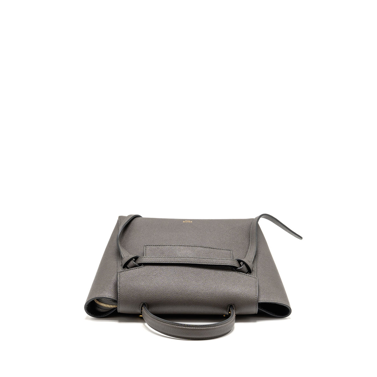 celine-micro-belt-bag-grained-calfskin-grey-ghw-4