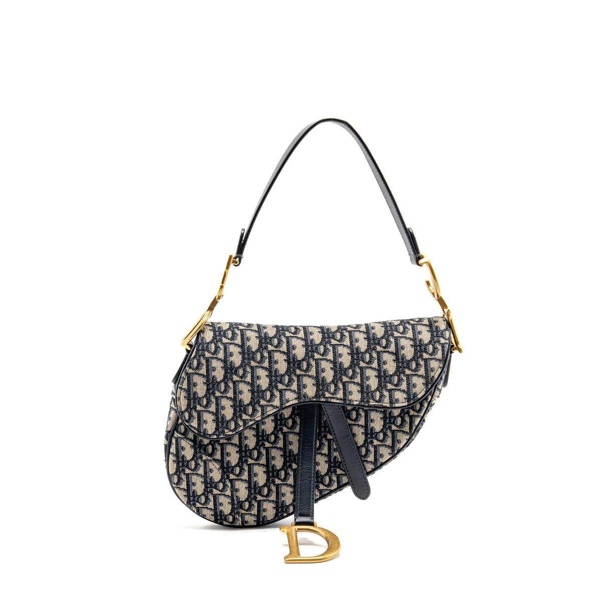 dior-medium-saddle-bag-blue-oblique-canvas-calfskin-ghw-copy