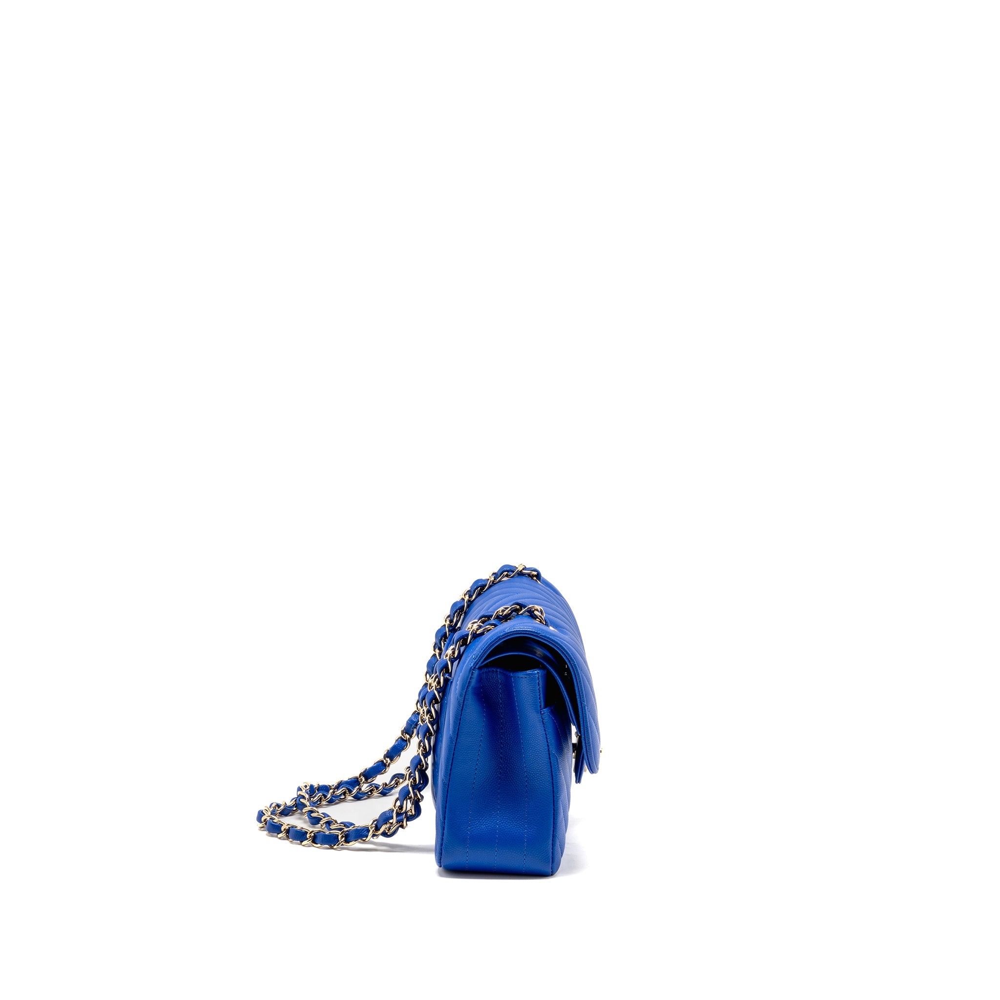 chanel-small-classic-double-flap-bag-chevron-caviar-blue-ghw