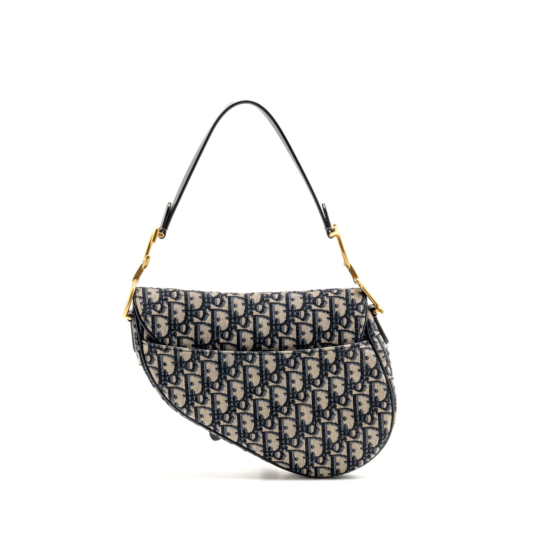 dior-medium-saddle-bag-blue-oblique-canvas-calfskin-ghw-copy