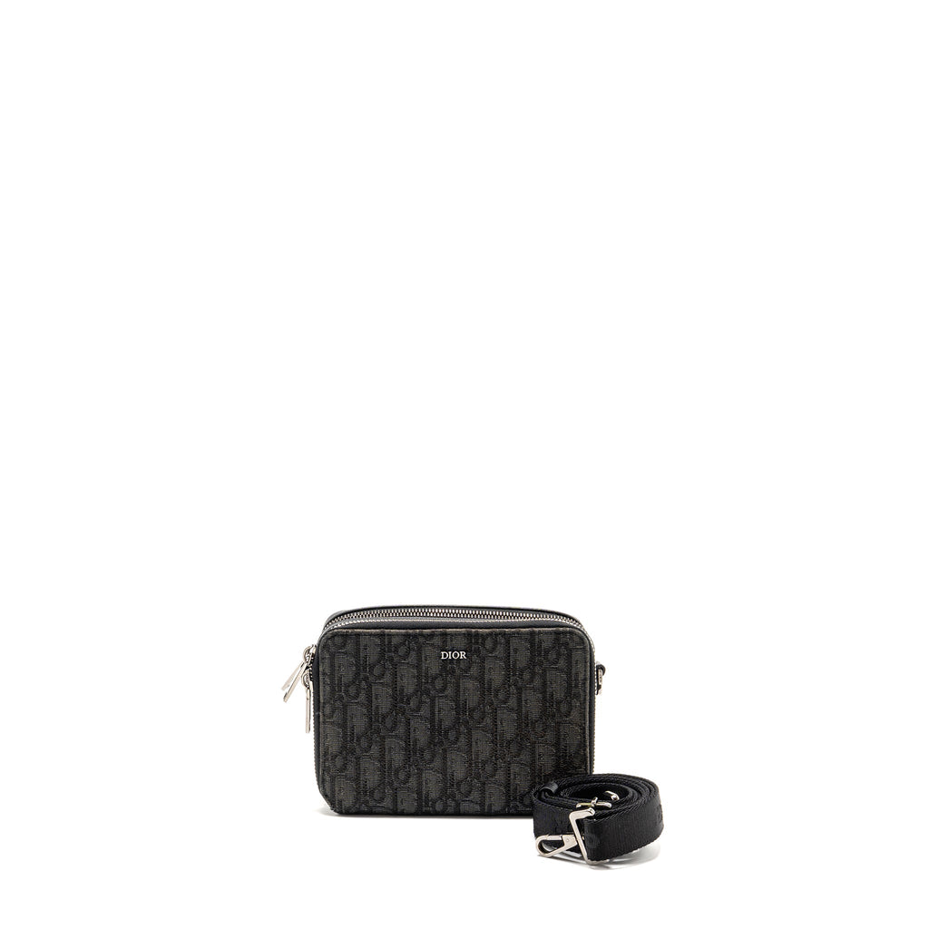 dior-wallet-on-strap-oblique-canvas-leather-black-shw