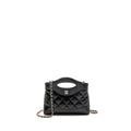 chanel-mini-31-clutch-with-chain-shiny-lambskin-black-lghw-microchip-2