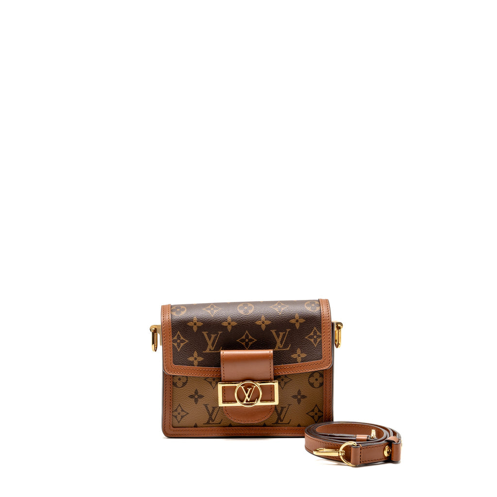 louis-vuitton-mini-dauphine-monogram-reverse-canvas-ghw-copy