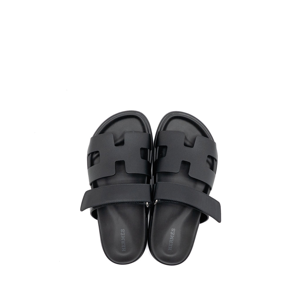 hermes-size-36-chypre-sandals-calfskin-black