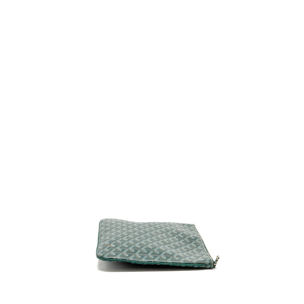 goyard-senat-mm-pouch-goyardine-canvas-green-shw