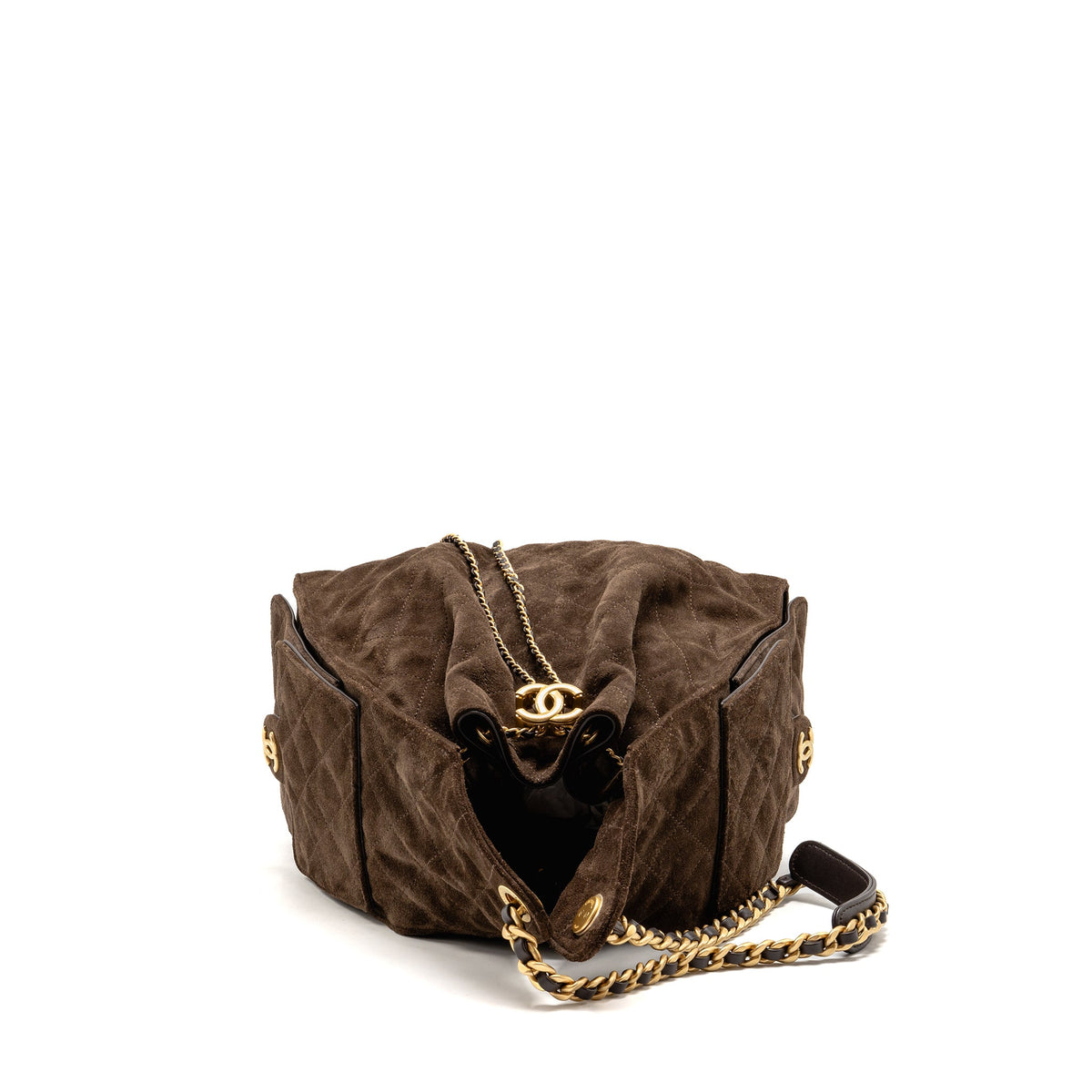 chanel-medium-25-bag-suede-leather-brown-ghw-microchip