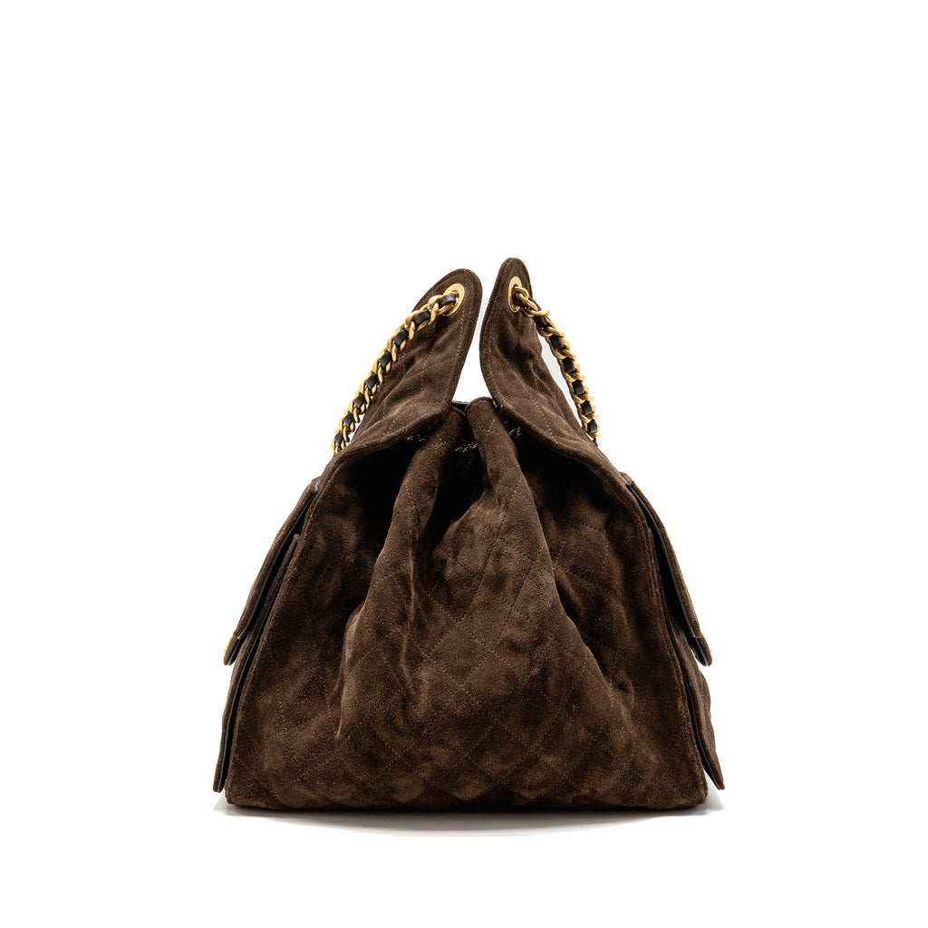 chanel-medium-25-bag-suede-leather-brown-ghw-microchip
