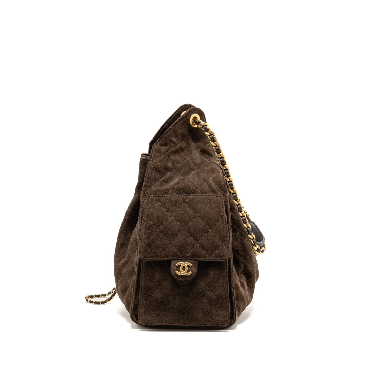 chanel-medium-25-bag-suede-leather-brown-ghw-microchip