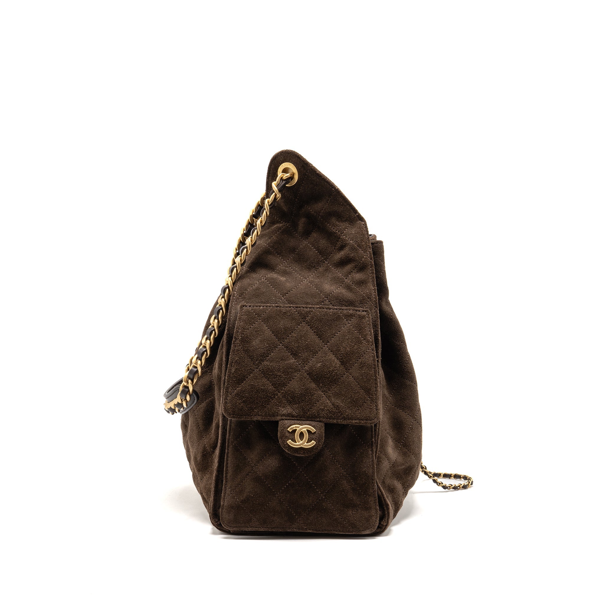 chanel-medium-25-bag-suede-leather-brown-ghw-microchip
