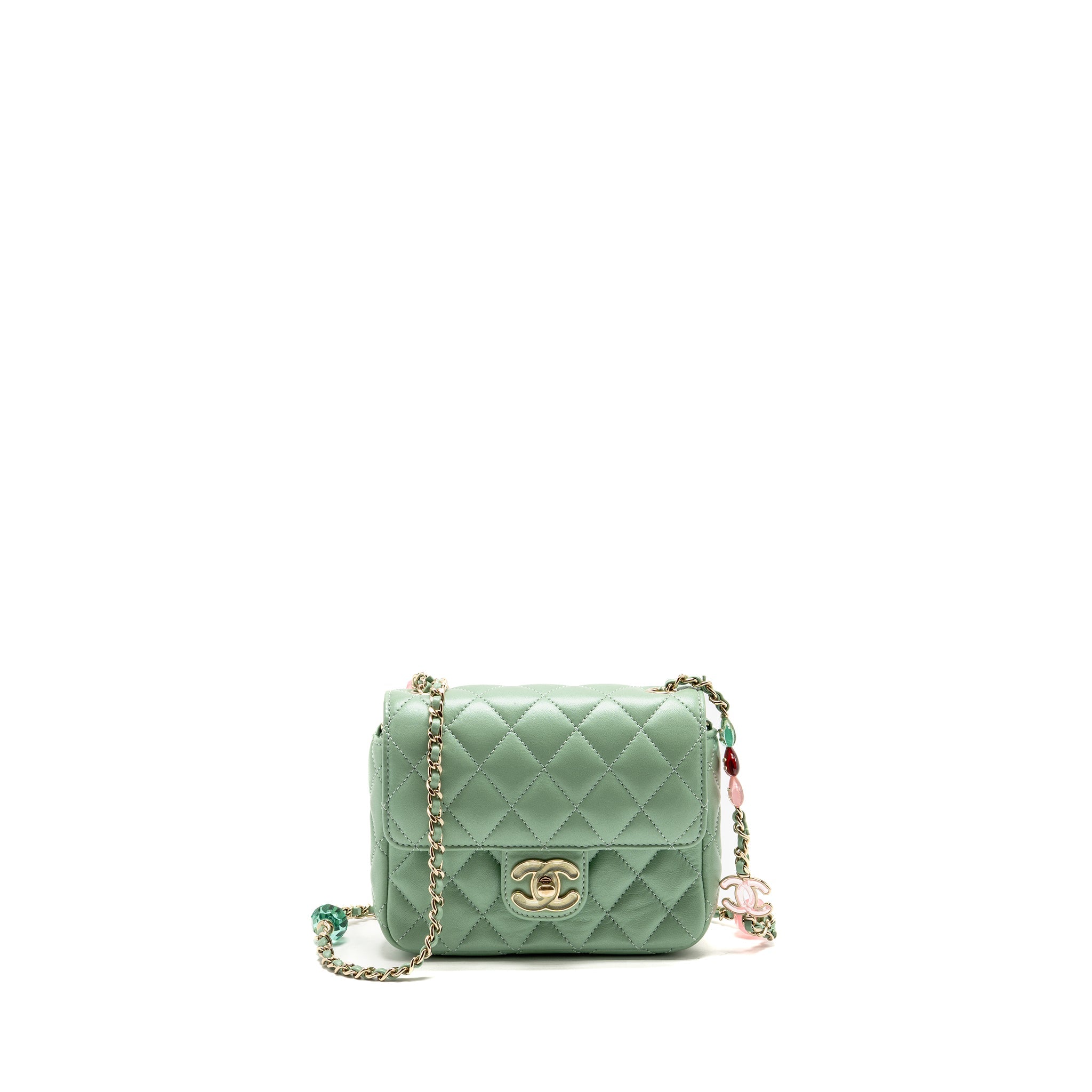 chanel-square-flap-bag-candy-heart-quilted-lambskin-light-green-lghwmicrochip