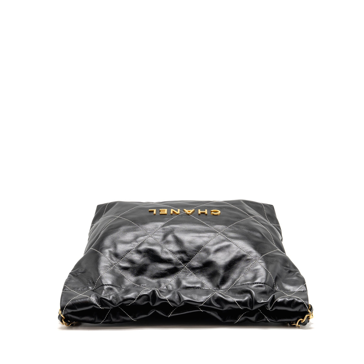 chanel-small-22-bag-white-stitching-shiny-calfskin-black-ghw-microchip