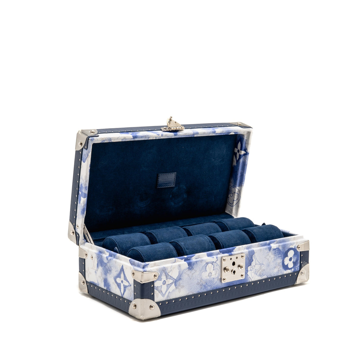 louis-vuitton-coffret-8-montres-watch-box-watercolour-monogram-canvas-calfskin-blue-white-shw-copy