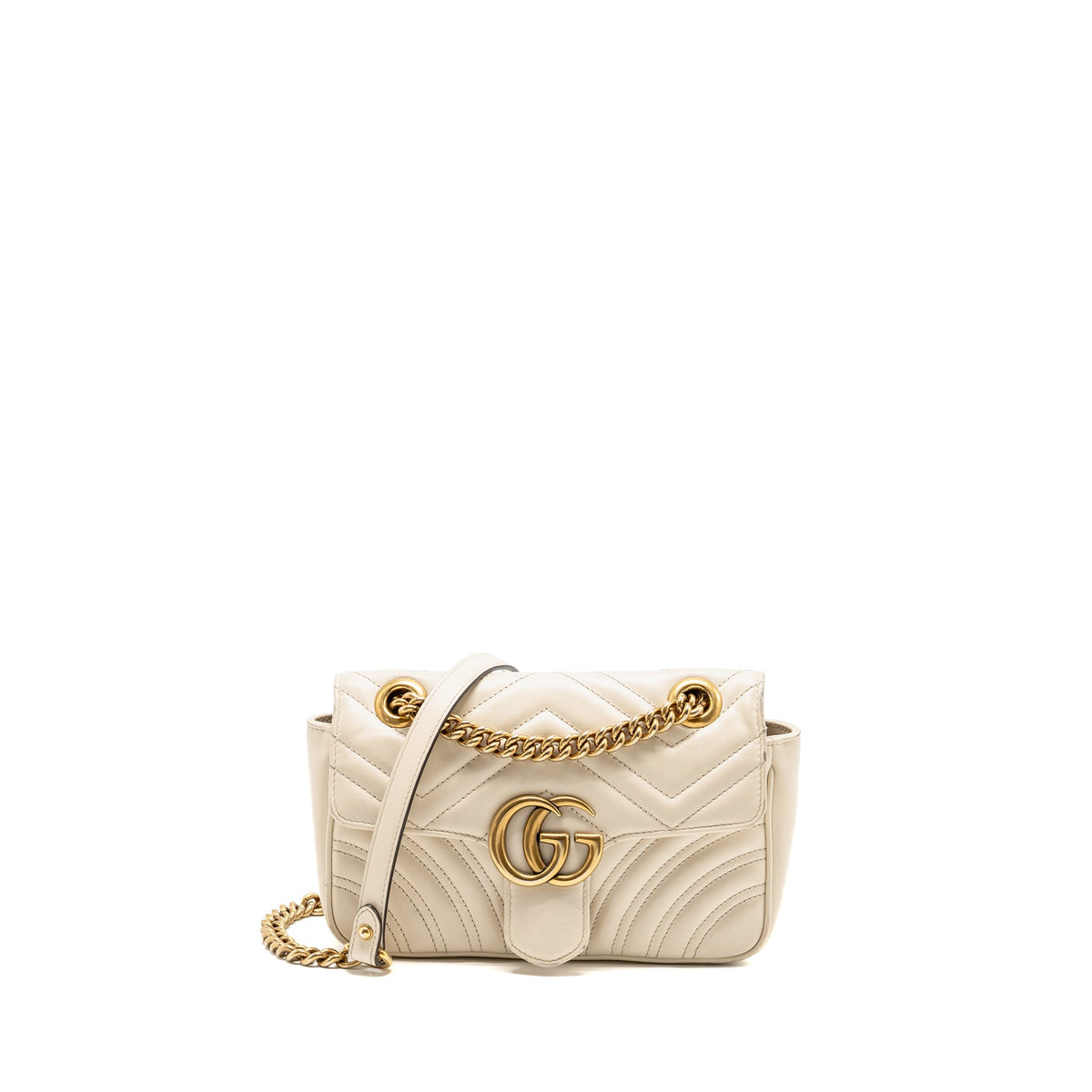 gucci-mini-marmont-bag-calfskin-white-ghw