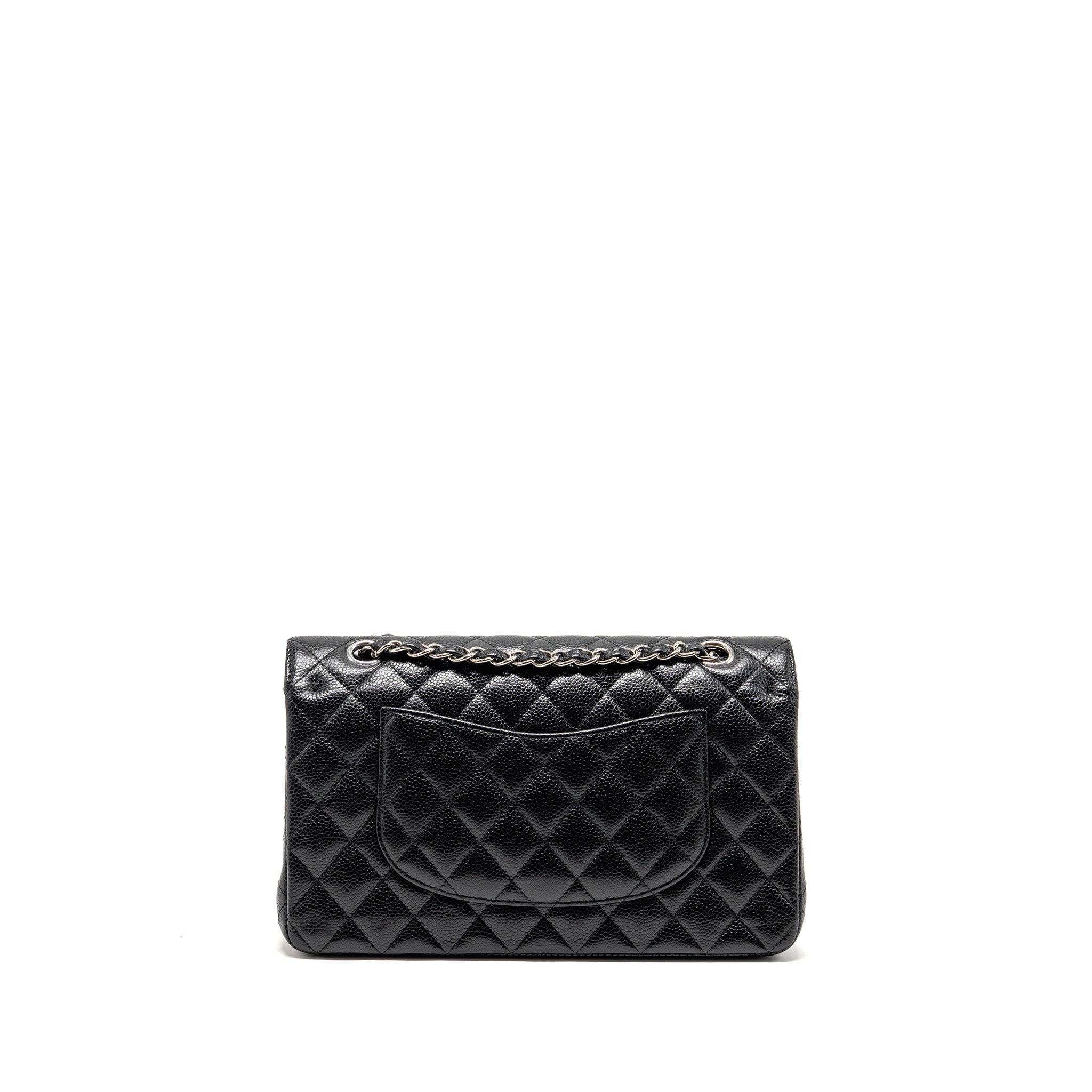chanel-medium-classic-double-flap-bag-caviar-black-shw-copy-2