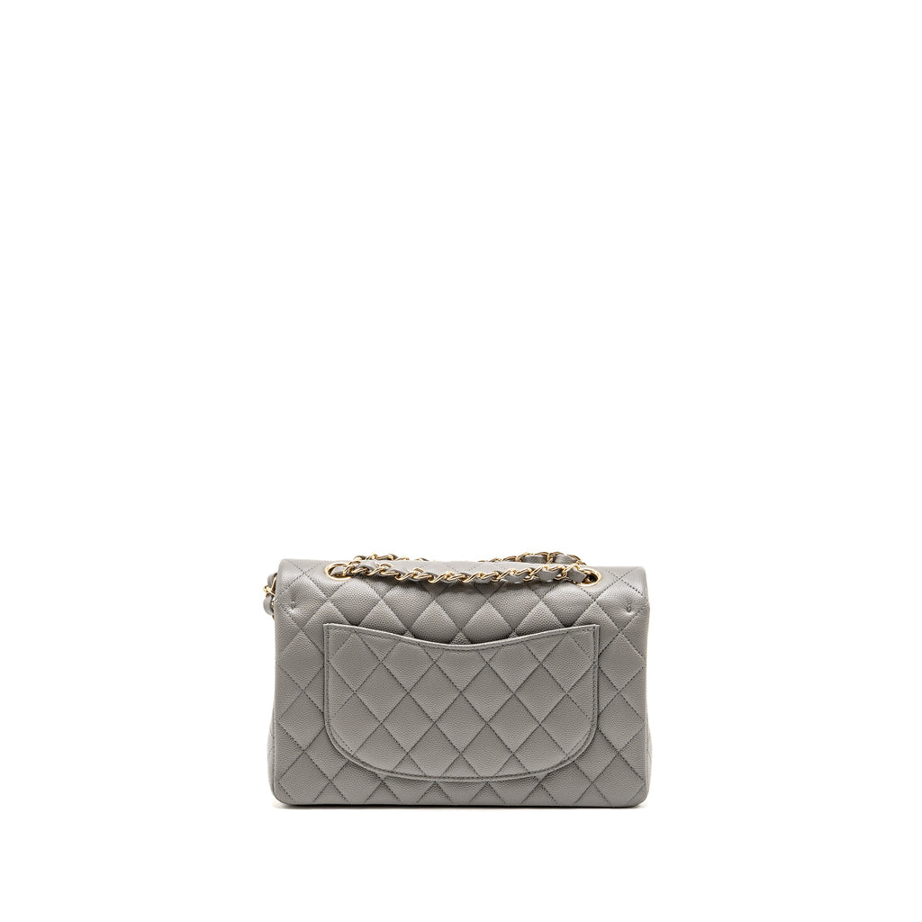 chanel-small-classic-double-flap-bag-caviar-dark-grey-lghw-microchip