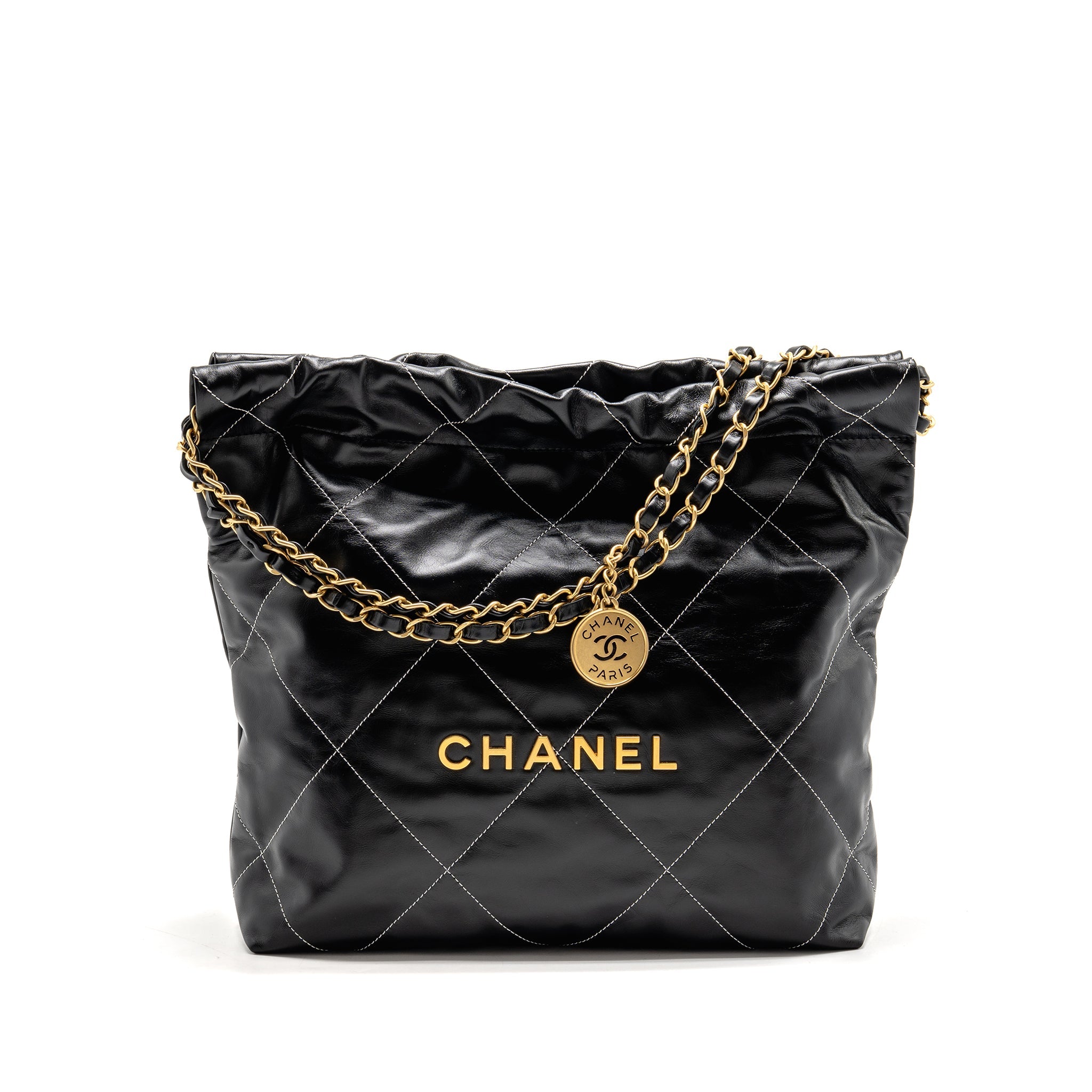 chanel-small-22-bag-white-stitching-shiny-calfskin-black-ghw-microchip