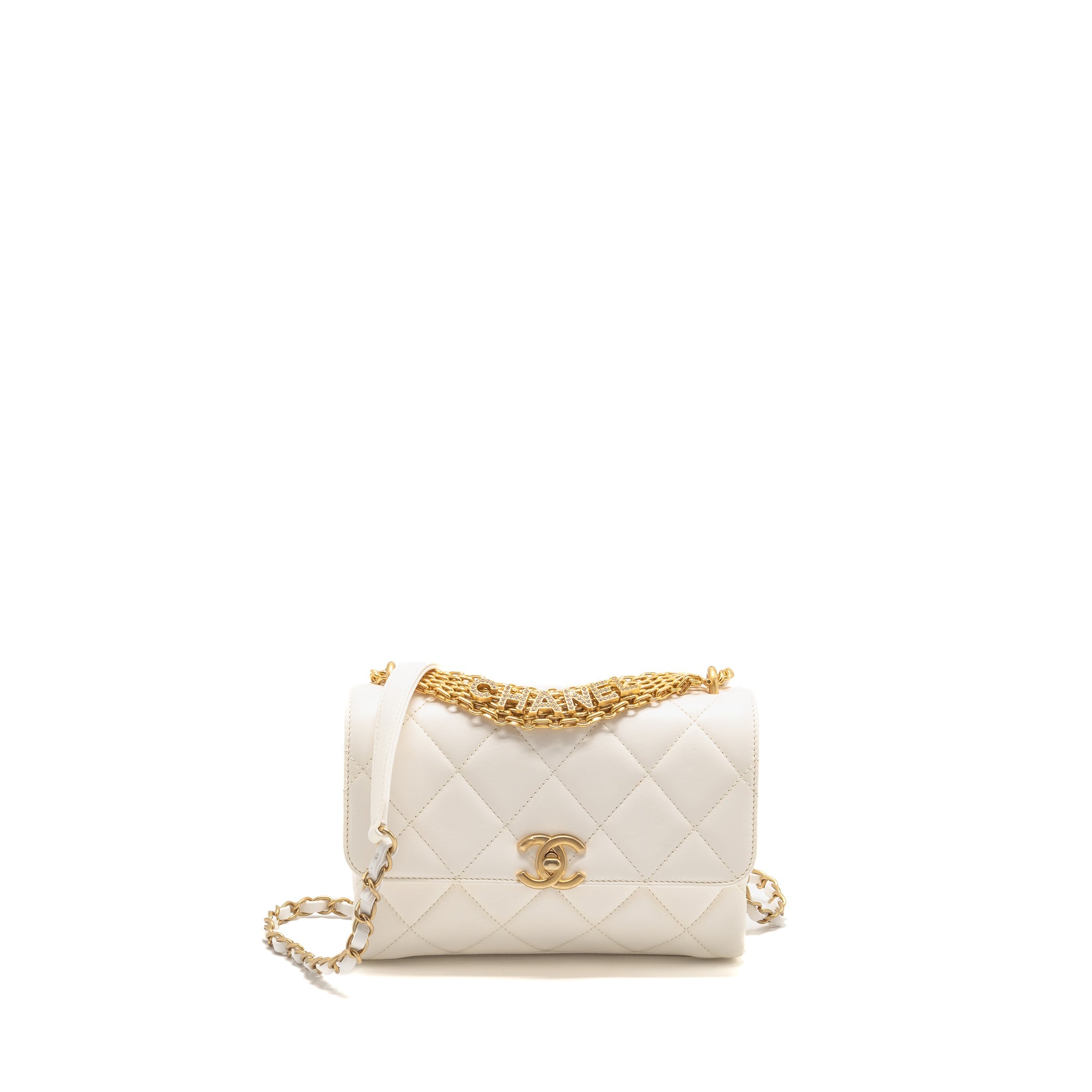 chanel-quilted-flap-bag-with-letter-chain-lambskin-white-ghw-microchip-copy