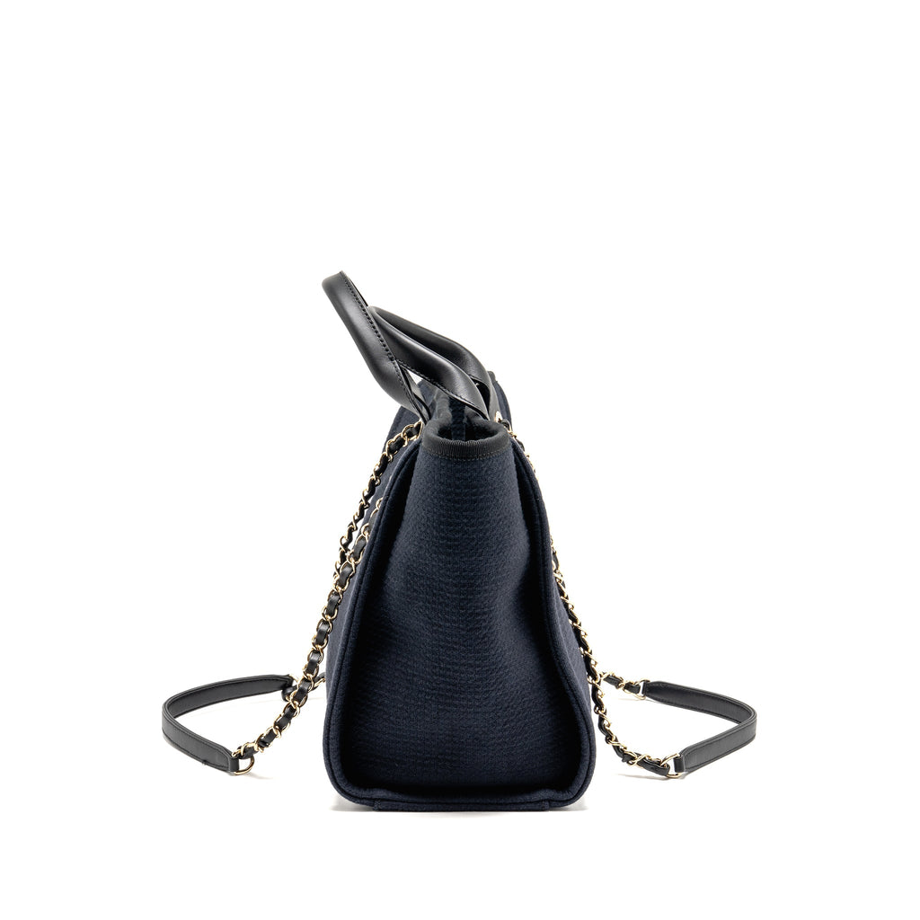 chanel-deauville-tote-bag-canvas-calfskin-black-lghw-microchip