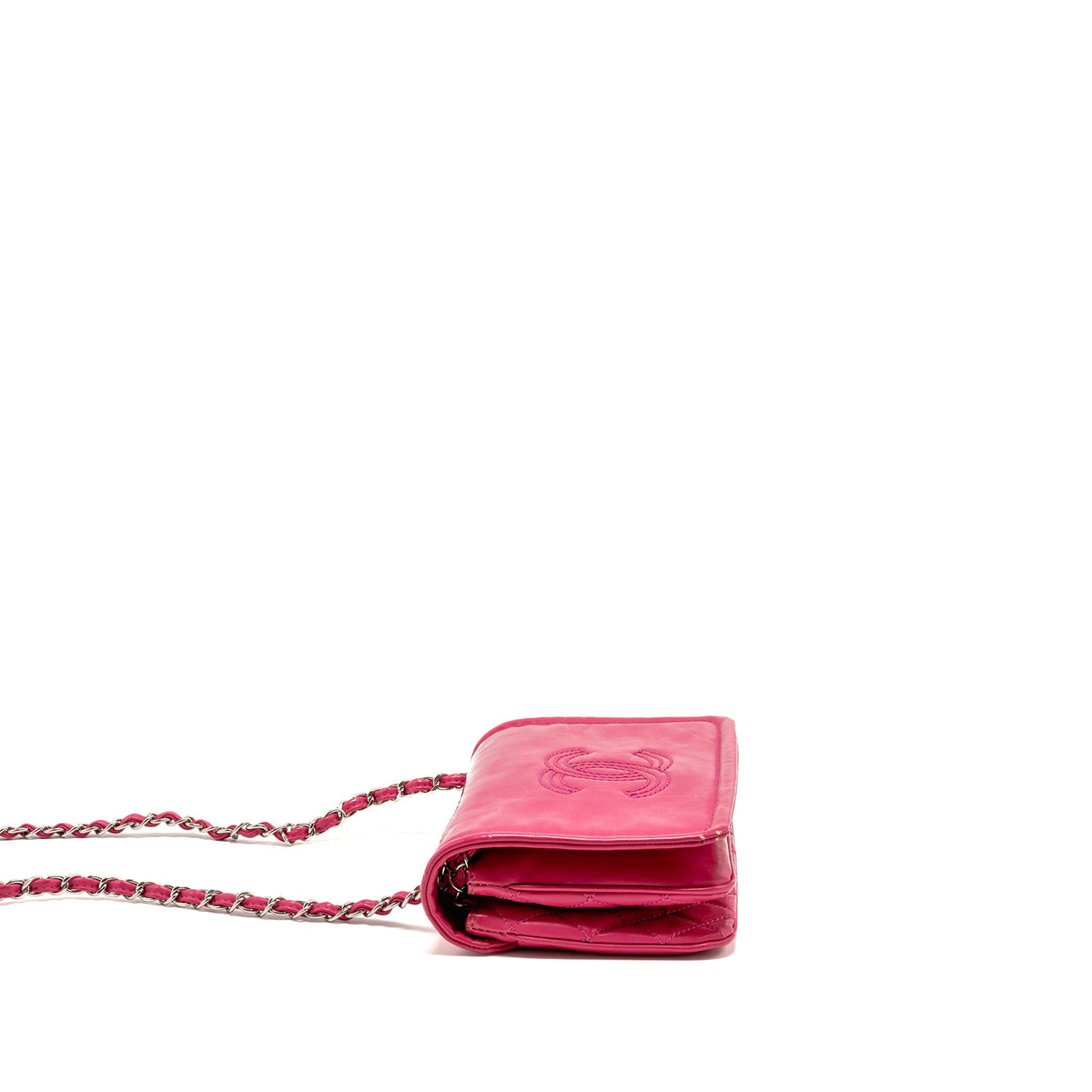 chanel-small-vinyl-flap-bag-with-chain-leather-hot-pink-shw