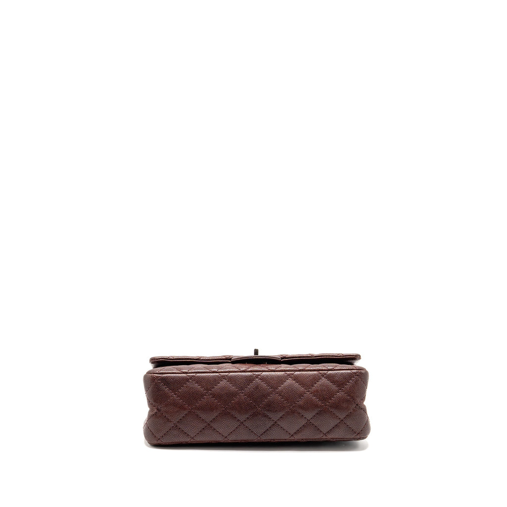 chanel-small-2-55-reissue-double-flap-bag-caviar-dark-red-shw