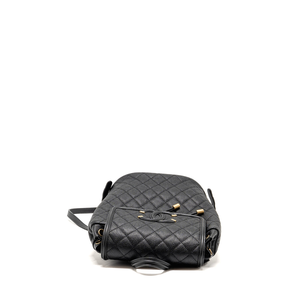 chanel-black-backpack