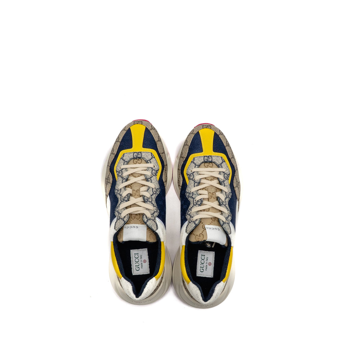 gucci-size-10-5-rhyton-sneaker-gg-supreme-canvas-multicoloured